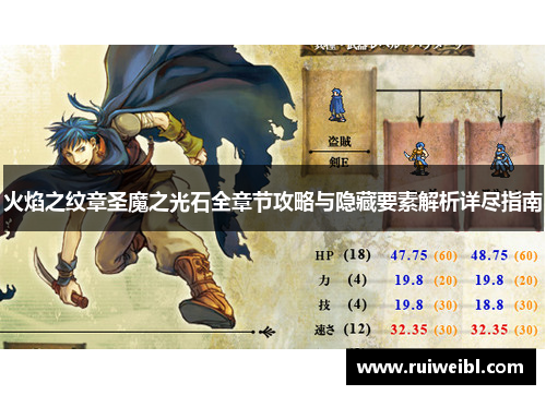 火焰之纹章圣魔之光石全章节攻略与隐藏要素解析详尽指南 火焰之纹章圣魔之光石全章节攻略与隐藏要素解析详尽指南